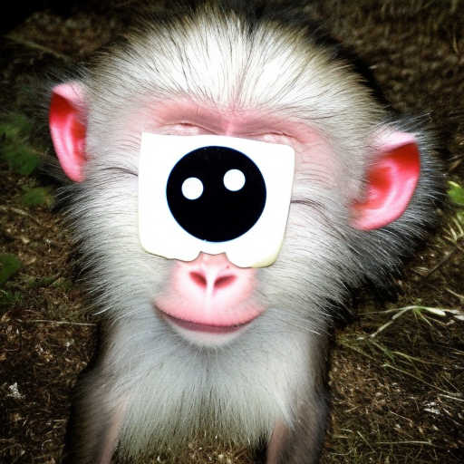 One eyed monkey pig