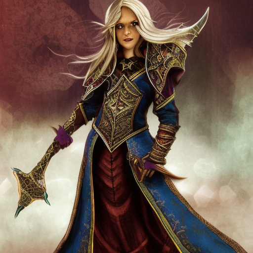 elf female wizard