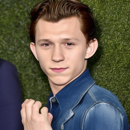 tom holland has his hands replaced with feet, realistic bare feet, no hands