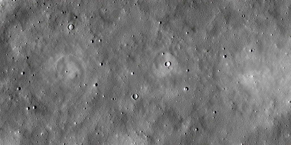 a drawing of Orion’s Moon Crater Close-up