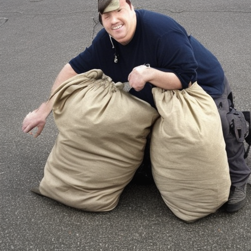 you should see the size of my sack