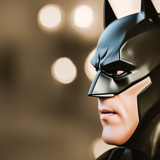  Batman, ultra-realistic portrait cinematic lighting 80mm lens, 8k, photography bokeh