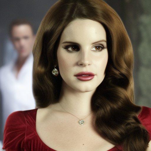 Lana del rey as Katherine Pierce in The Vampire Diaries