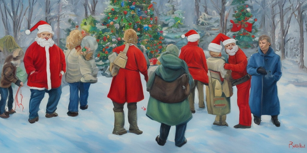 a painting of The Christmas Roettcast 2022 (Director's Cut: 31 minutes of previously unpublished babble)