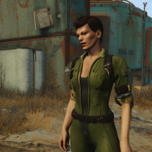 90's milla jovovich in Fallout 4