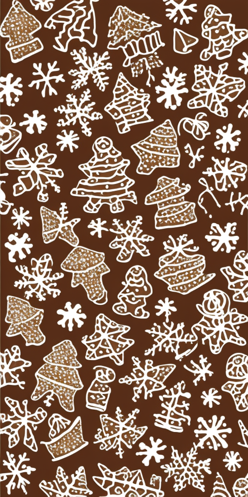 a drawing of Gingerbread chocolate 