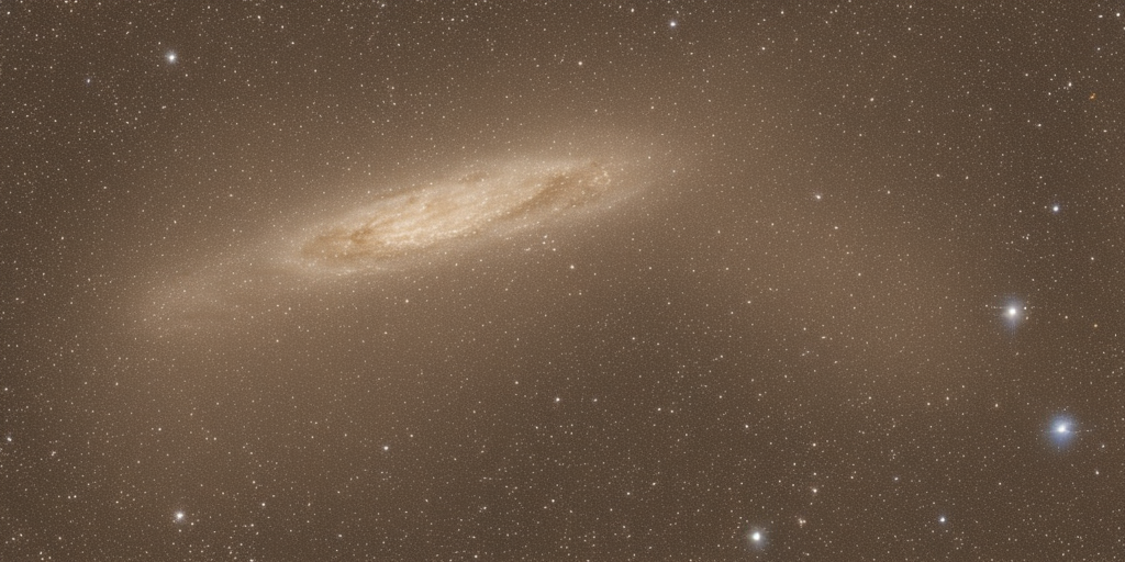 a drawing of NGC 6744 Close Up 