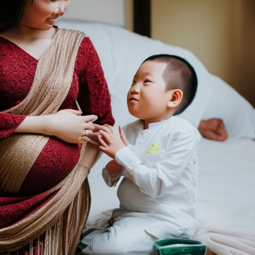 pregnant asian women marrying little boy 