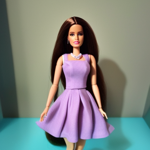 Lana Del Rey as a Barbie Doll