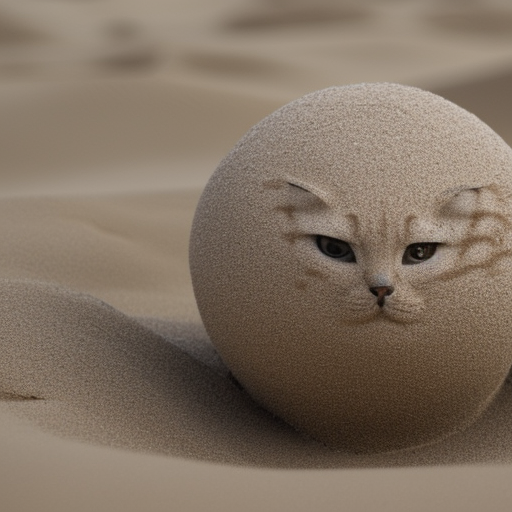 icon of a sandcat similar to a globe