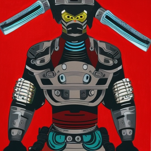 cyborg samurai
