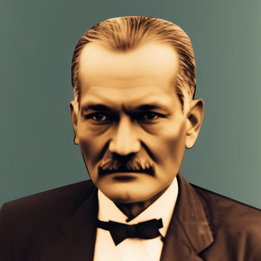 https://i.postimg.cc/Z5y8kmcT/blue-removebg-preview.png in the style of Mustafa Kemal Atatürk, hyper quality, brown eyes