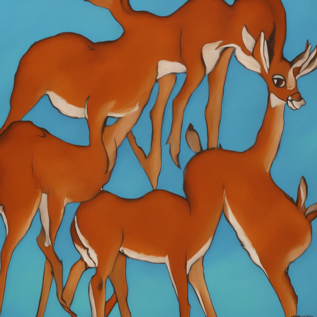 a painting of Bambi Goreng #1 (2008-2012)