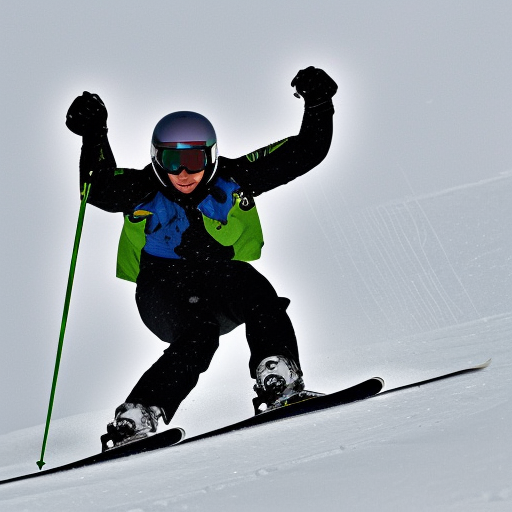skier, downhill skiing