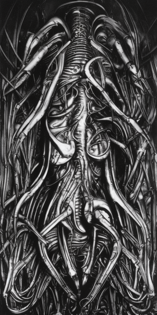 a H.R. Giger of how did I find the movie like that?