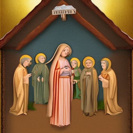 Mary Joseph nativity baby