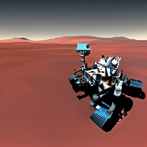 blue mars rover