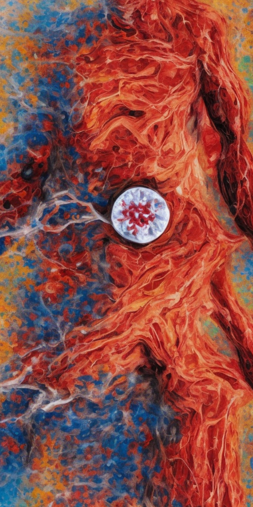 a oil painting of All sick: Is our immune system broke?