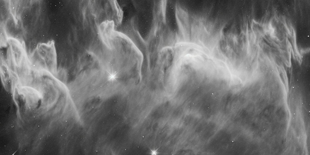 a photo of Wisps Surrounding the Horsehead Nebula 