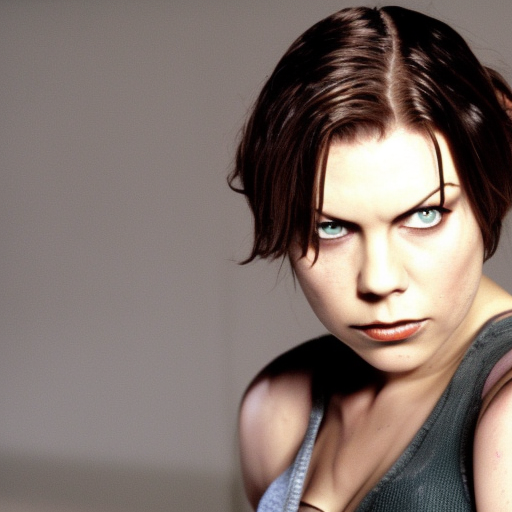 Lauren Cohan as Alice Resident Evil (2002)