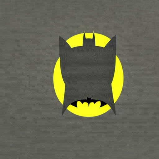 batman with eye yellow