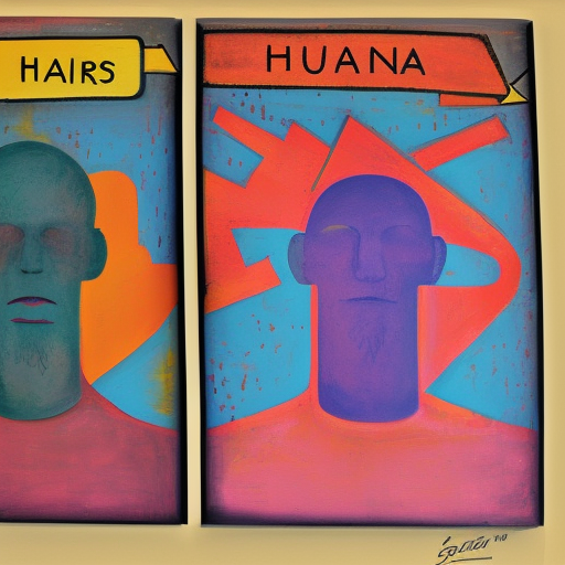"Human"::3, "artists"::3, "only"::3, text inside a sign or canvas