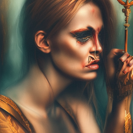 powerful necromantic king oil painting on canvas ultra-realistic portrait cinematic lighting 80mm lens, 8k, photography bokeh