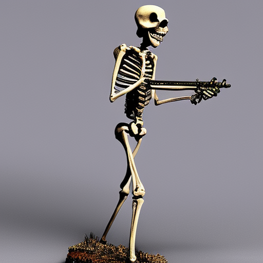 undead world war 1 infantry skeleton