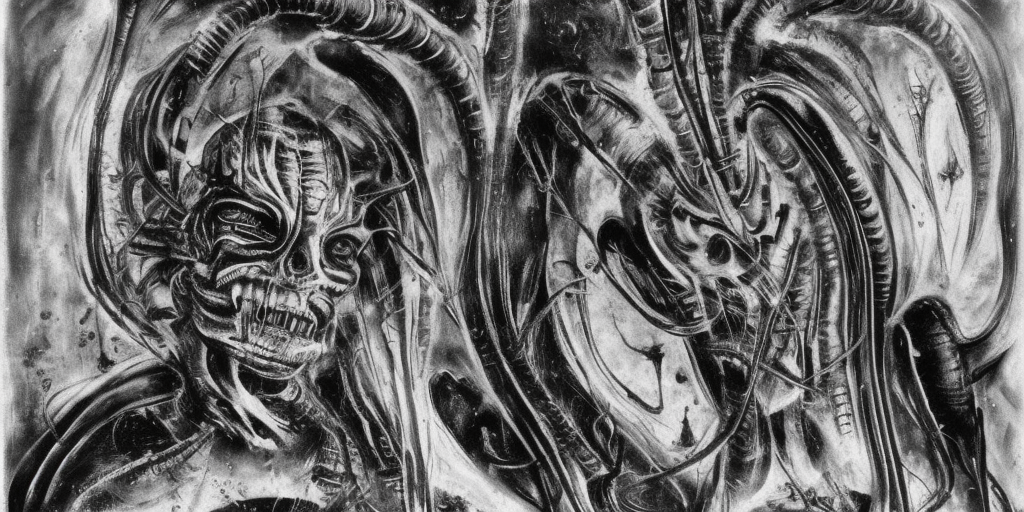 a H.R. Giger of Pleiades and Stardust 