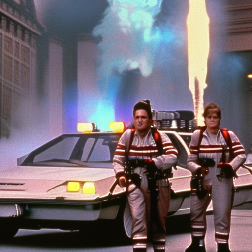ghostbusters back to the future