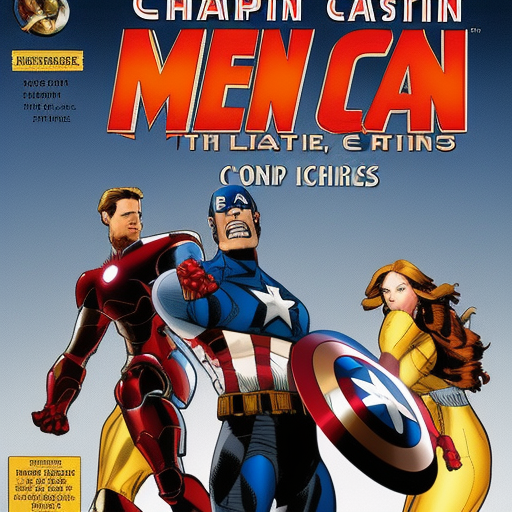 captain america the last avenger, and iron man comics.