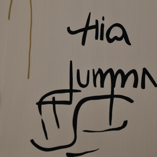 "human", inside a canvas, write word "human", "HUMAN", text in color black "human"