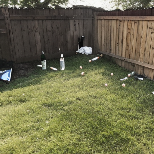 As a group of friends gathered in the backyard, they noticed an empty bottle sitting on the fence. One of the friends picked up a pellet gun, took aim, and said, "Watch this."  He steadied his breathing and focused on the bottle, his finger hovering over the trigger. With a sharp crack, the gun fired, and the bottle exploded into a million pieces.  Cheers erupted from the group, and they all high-fived the marksman. But one of the friends looked a little uneasy.  "Is that really safe?" he asked. "What if someone got hit by a ricochet?"  The marksman scoffed. "Relax, I know what I'm doing."  But just then, a tiny shard of glass pinged off a nearby tree and hit the uneasy friend in the leg. He winced and looked down at the small cut.  "I'm done with this," he said, storming off inside.  The rest of the friends exchanged glances, suddenly feeling a little guilty. Maybe shooting bottles wasn't such a good idea after all.