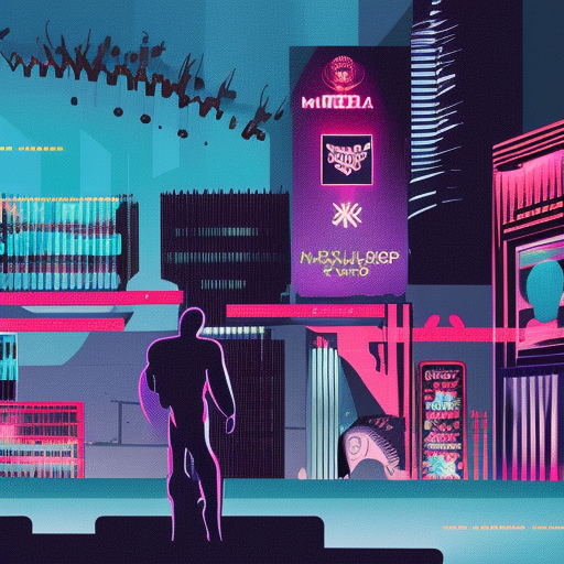 a cyberpunk future America, where mega-corporations control every aspect of society, from politics to beauty standards. In this dystopian world, beauty brands are at the forefront of manipulating public perception and perpetuating propaganda.