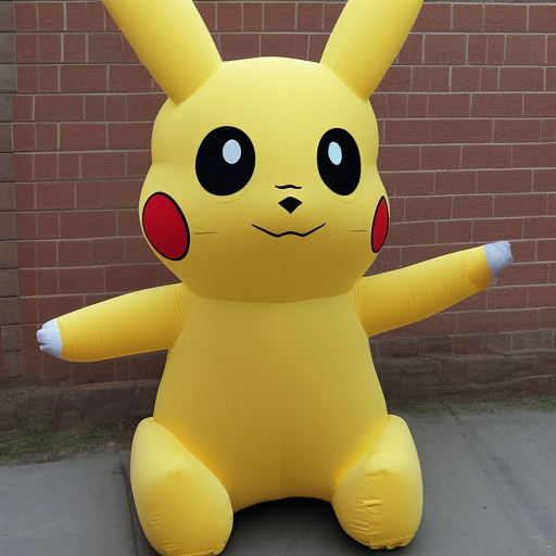 inflatable pikachu