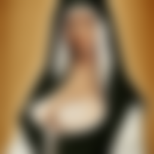 voluptuous nun
art
high resolution
black clothes