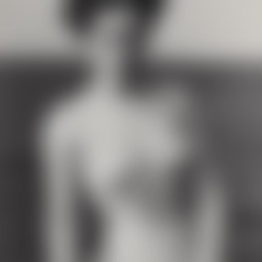 edwardian photograph of a beautiful woman in a bikini, elegant, symmetrical, staring at the camera,  1900s, 1910s, close-up portrait, slightly blurry