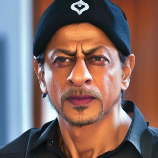 shahrukh khan wearing tradational cap of sind