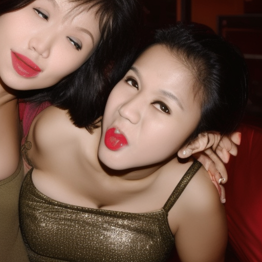 mother_and_daughter melayu kissing in night club 