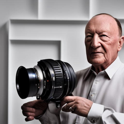 Konrad Adenauer holding the planet ultra-realistic portrait cinematic lighting 80mm lens, 8k, photography bokeh