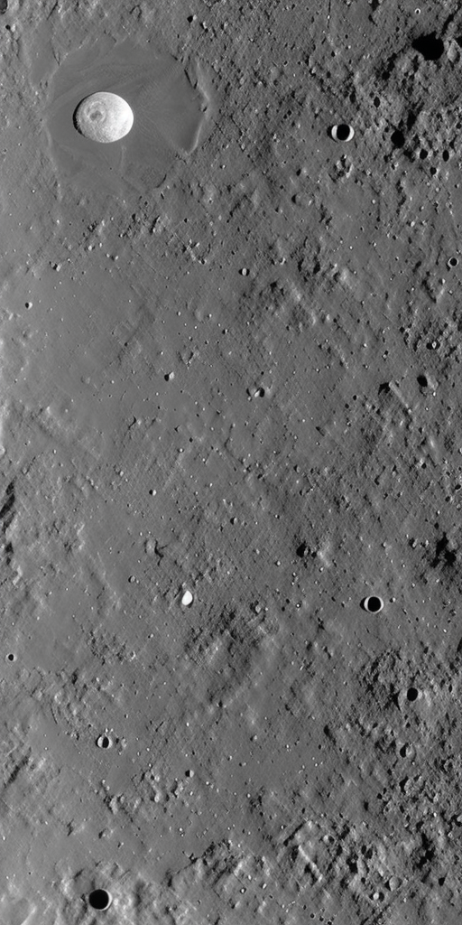 Orion’s Moon Crater Close-up
