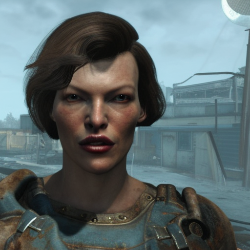 milla jovovich as nora in Fallout 4