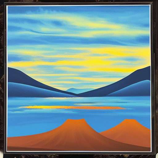 painting of a desert sky puzzle japanese