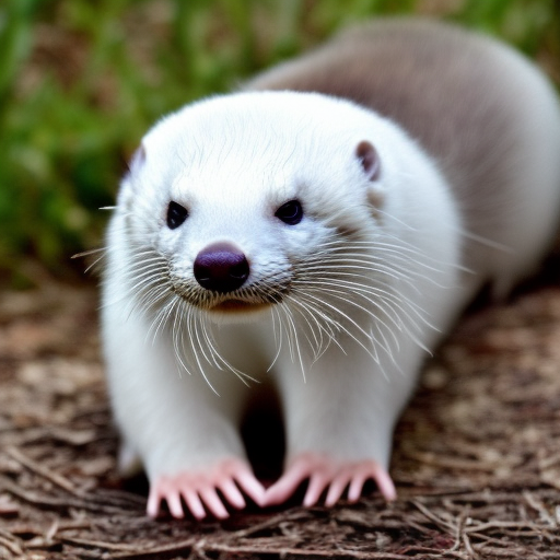 What would you say if you could see into the future with a fortune-telling ball and all you saw was a cute white otter?