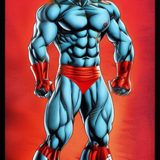 hyperdetailed portrait by jim lee of asian strong man superhero posing with arms on hips