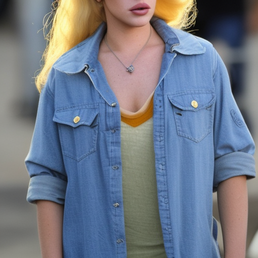 Blonde Lana Del Rey as Sam Winchester Supernatural