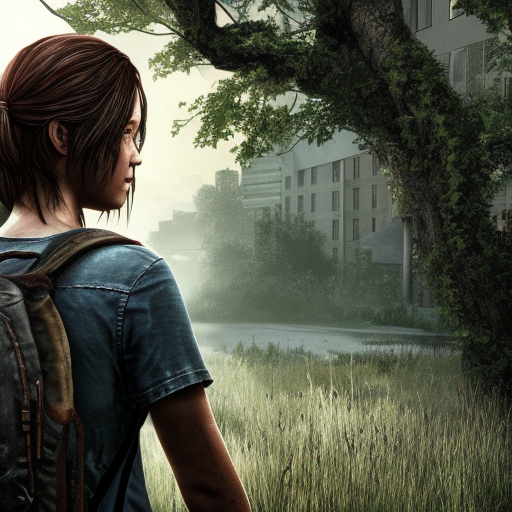 The Last of Us, beautiful young woman, photorealistic, 4k