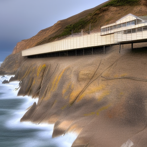 "agnes martin" dramatic "cliff house" colour photo 22 mm