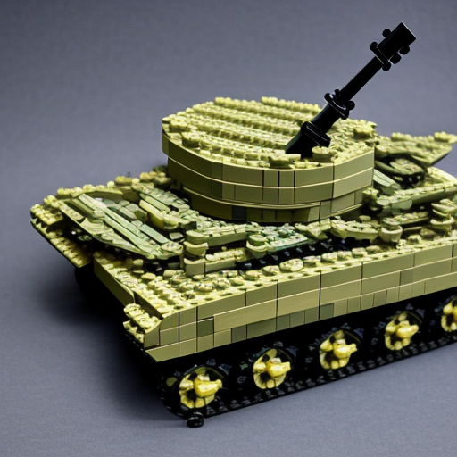 lego military tank