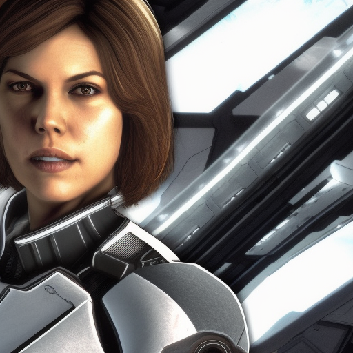 Lauren Cohan in Mass Effect 3